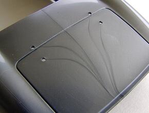 Defecto de molde de inyección Flow-Line 1 Flow-Line injection mold defect 1